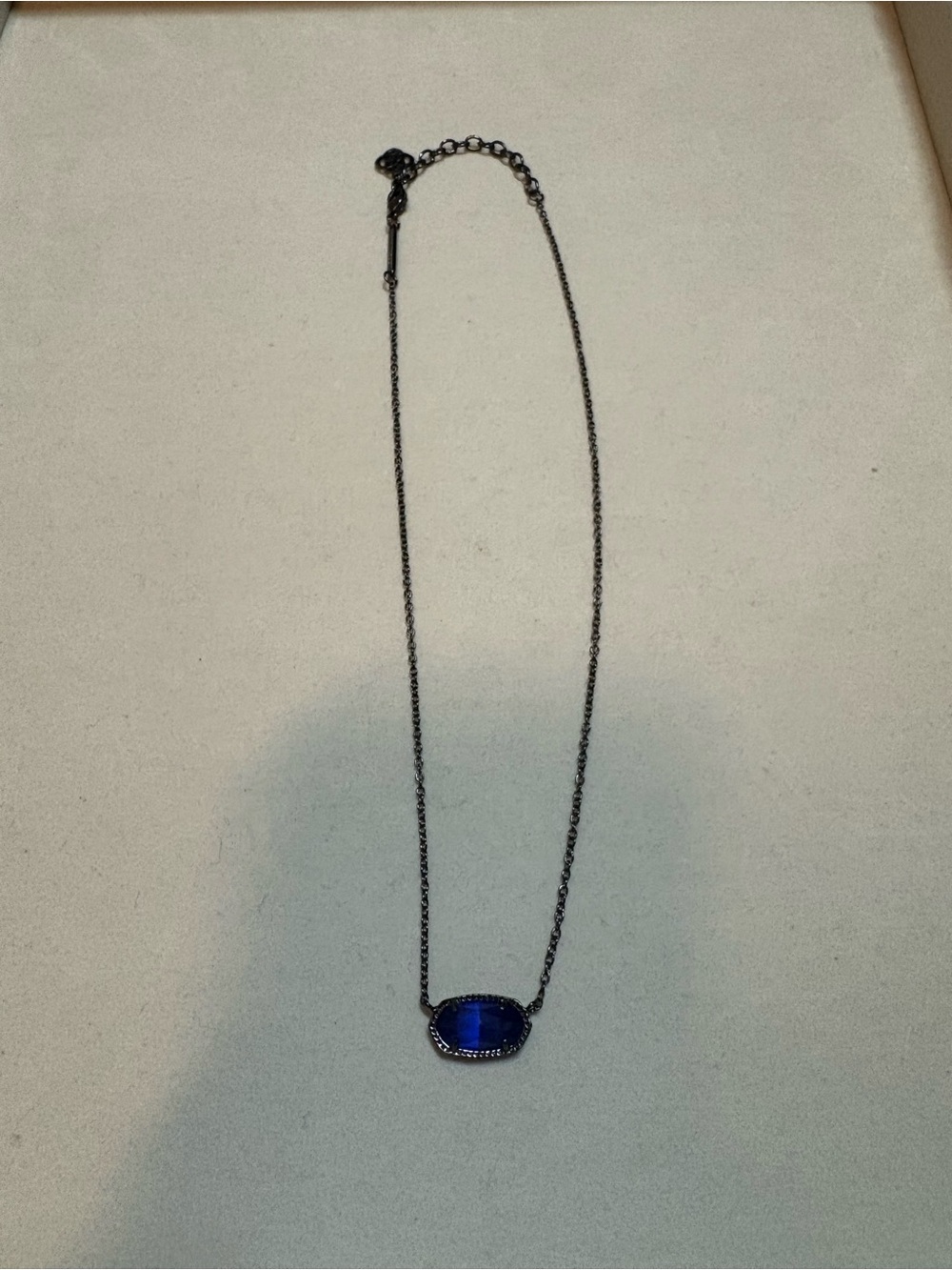 Kendra Scott Elisa Royal Blue Pendant Necklace - Women Jewelry